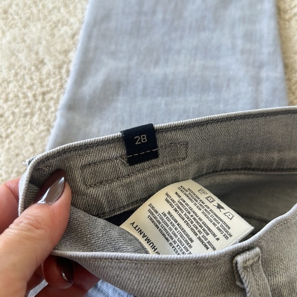 Citizens of Humanity Rocket Crop Highrise Skinny Jeans in Grey Women’s Size 28 - Picture 7 of 11